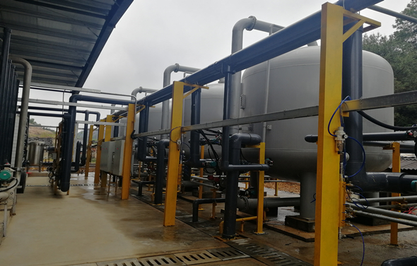 某稀土矿区流域尾水网络处理项目